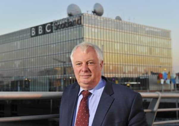 Lord Chris Patten of the BBC Trust, pictured at the corporation's Scottish headquarters. Picture: Robert Perry