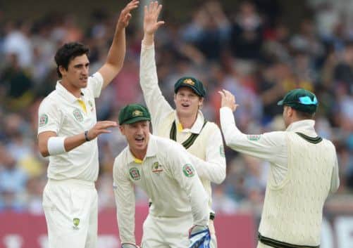 Broad's injury could play into the hands of Australia. Picture: Getty