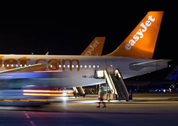 An Easyjet Airbus at Geneva Airport. Picture: Getty/AFP