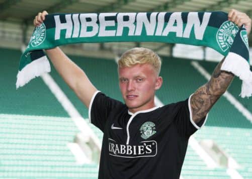 Hibernian defender Fraser Mullen. Picture: SNS