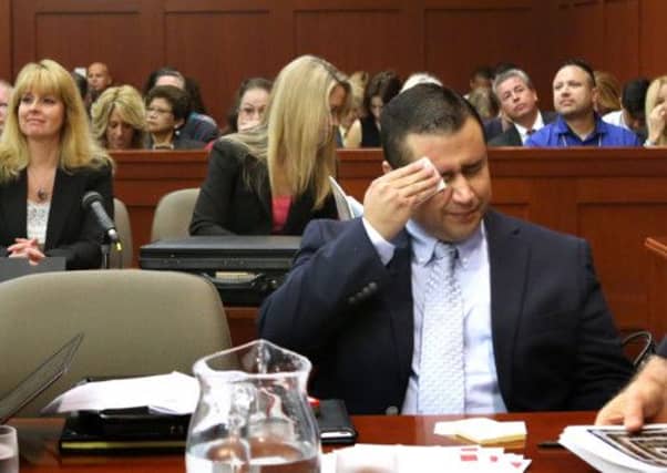 George Zimmerman is accused of murdering black teenager Trayvon Martin. Picture: Getty