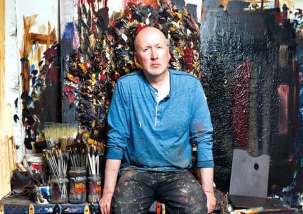 Ken Currie in his Glasgow studio. Picture: Phil Wilkinson