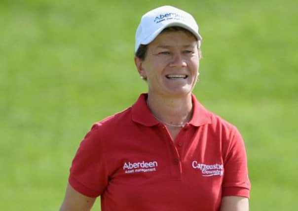 Eagle-eyed: Catriona Matthew is in fantastic form in Canada. Picture: Getty
