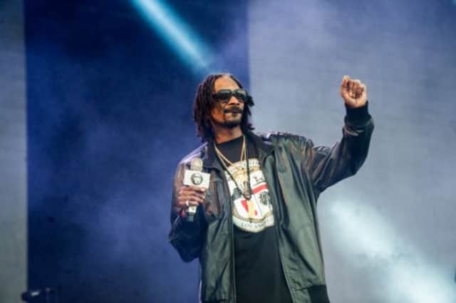 Snoop on the Main Stage. Picture: Ian Georgeson