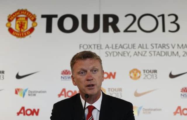 David Moyes is becoming exasperated by continual questions over the Wayne Rooney saga. Picture: Reuters