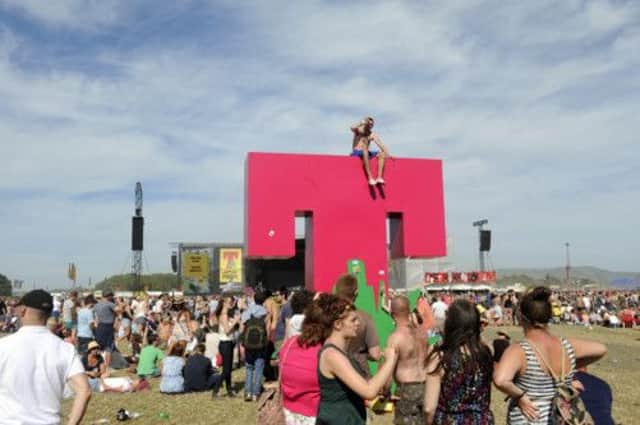 The 16-year-old had been seen dancing on a table at the T in the Park breakfast bar. Picture: Greg Macvean