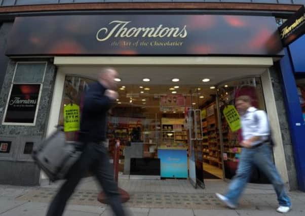 Thorntons: Sales rise hailed. Picture: Getty