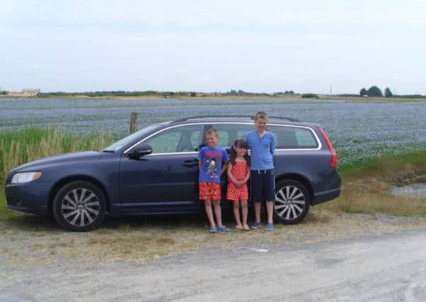 The Hoyle family in France