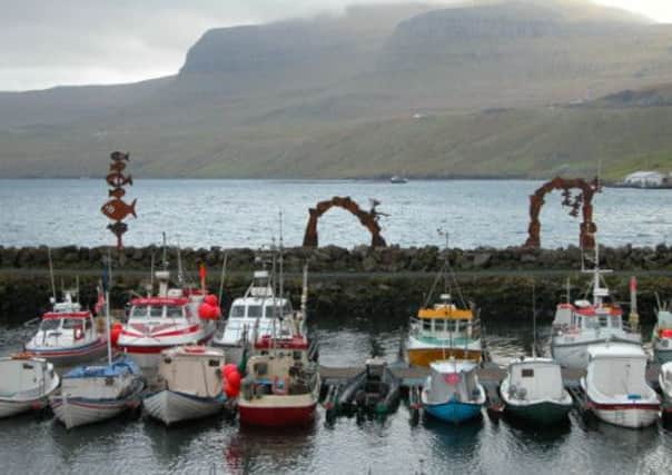 Fishing boats at the Faroese port of Fuglafjordur. Picture: Erik Christensen