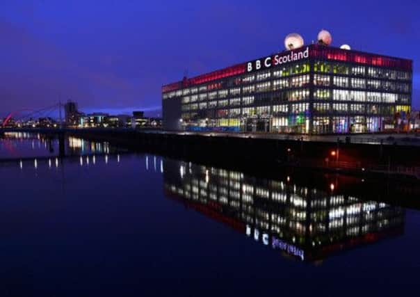 BBC Scotland headquarters at Pacific Quay in Glasgow. Picture: Getty