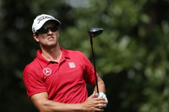 Adam Scott arrived at Muirfield more than a week ahead of The Open. Picture: Getty