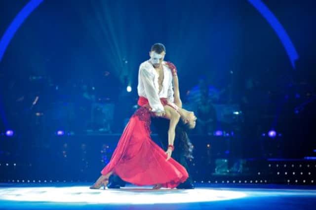 Strictly Come Dancing favourite Artem Chigvintsev, pictured with Kara Tointon, features in the live show. Picture: Complimentary