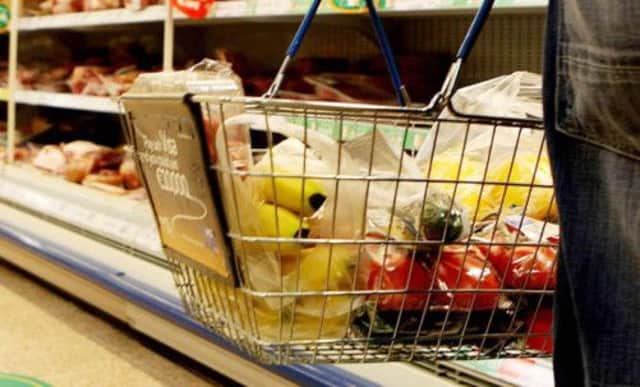 Food sales were up by 4% on June of last year. Picture: PA
