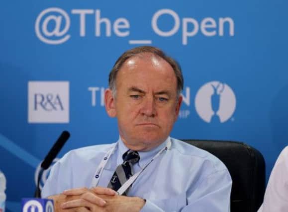 R&A chief Peter Dawson: 'Membership policy is a matter for the clubs.' Picture: PA