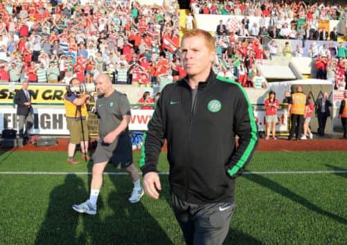 Celtic manager Neil Lennon. Picture: PA