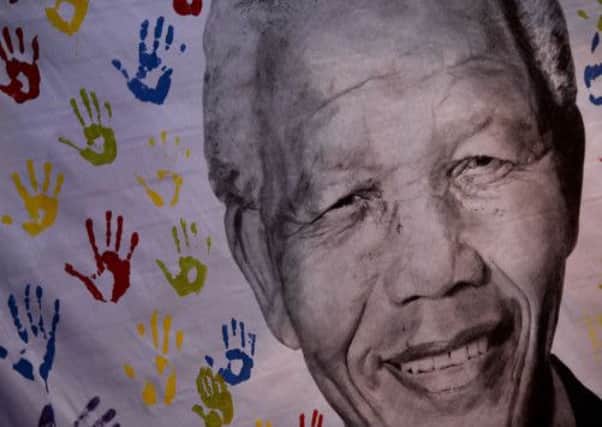 Nelson Mandela today celebrated his 95th birthday just weeks after being on the brink of death. Picture: GEtty