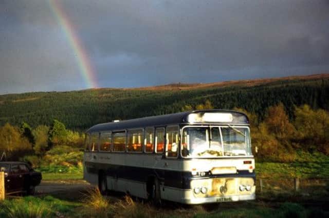 A Highland Bus at Glenurquhart, 1976. Picture: HEMEDIA