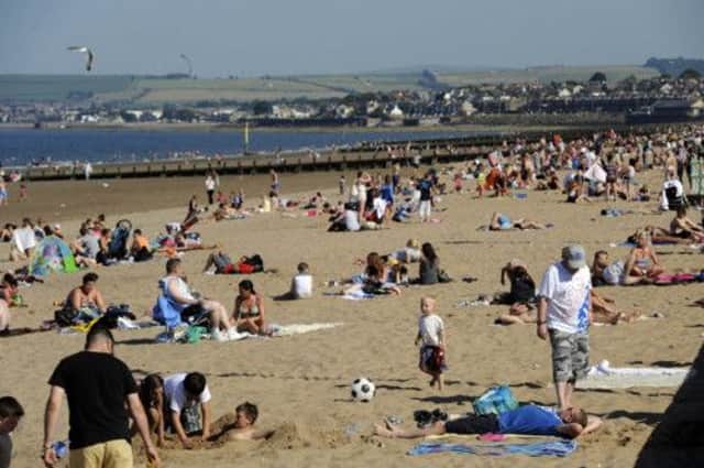 Temperatures in Scotland may soon soar to 30C. Picture: Greg Macvean