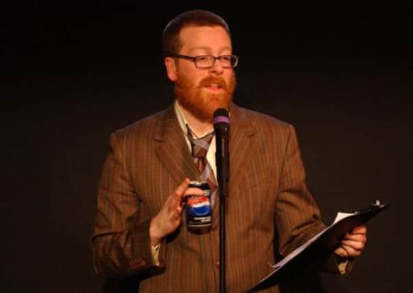 File photo of Frankie Boyle at Glasgow's Stand comedy club in 2009. Picture: Robert Perry