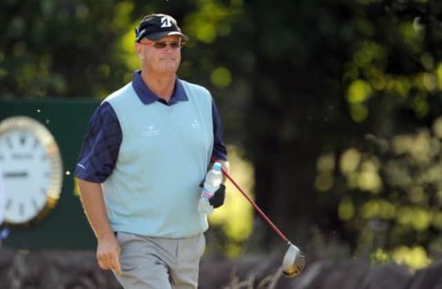 Sandy Lyle played a fine second round at Muirfield to make the cut on Friday. Picture: Jane Barlow