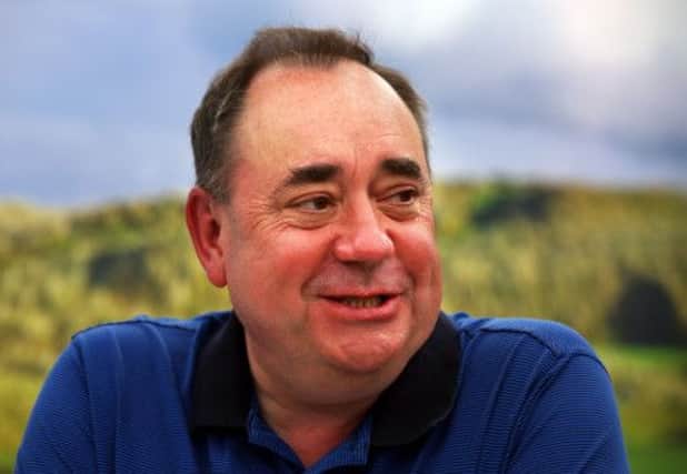 Salmond: offshore benefit. Picture: PA