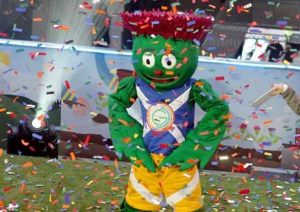 Glasgow Commonwealth Games mascot Clyde. Picture: PA