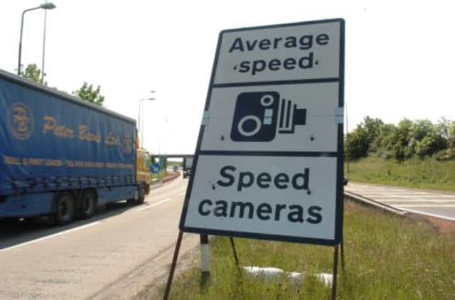 The introduction of safety cameras on Scotland's roads has been controversial and unpopular. Picture: TSPL