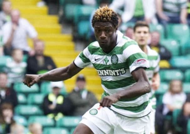 Mohamed Bangura on his Celtic debut in 2011. Picture: SNS