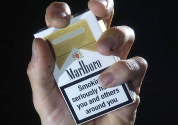 The Scottish Government is committed to launching plain packaging in Scotland. Picture: Toby Williams