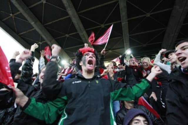 Rory Lamont, who spent two seasons at Toulon, says he has never come across a set of supporters as fiery. Picture: Getty