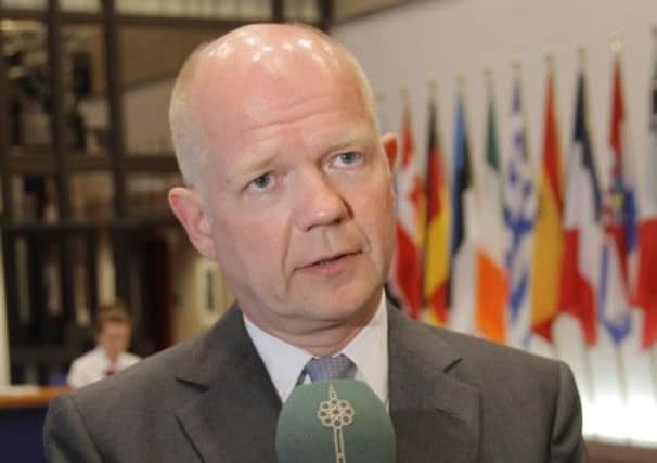 William Hague: A valuable contribution to debate on EU. Picture: AP