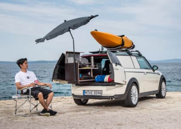 The Mini Clubvan Camper van. Picture: SWNS