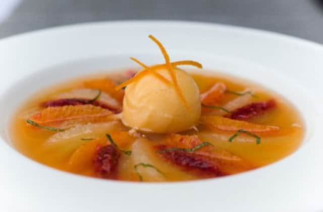 Citrus fruits with Earl Grey jelly. Picture: Marc Millar (marcmillarphotography.com)