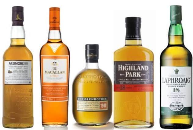 You could be in with a chance of winning this selection of whisky. Picture: Complimentary