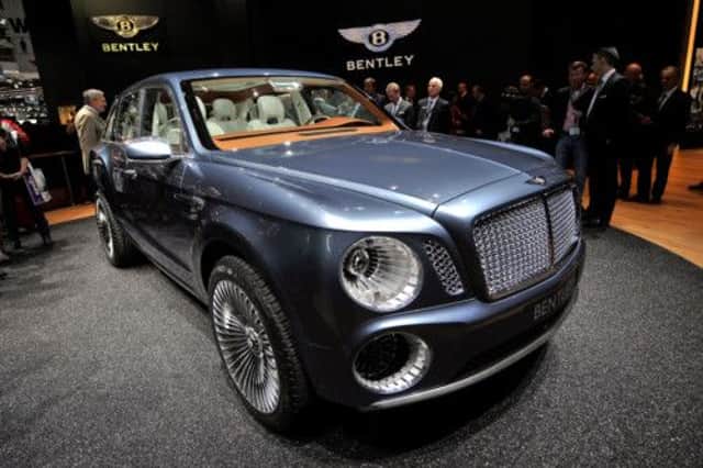 Bentley announced further good news for the firms plant at Crewe where its new super-power SUV will be built. Picture: Getty