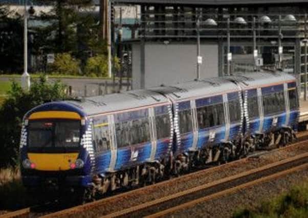Trains were affected across north east Scotland. Picture: Neil Hanna