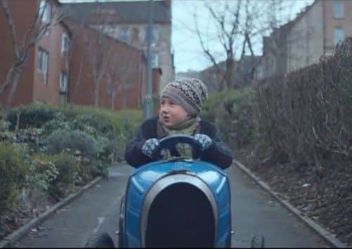A still from the new advert. Picture: Road Safety Scotland/ YouTube