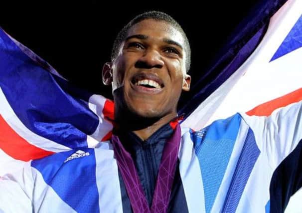 Anthony Joshua: Olympic gold. Picture: PA
