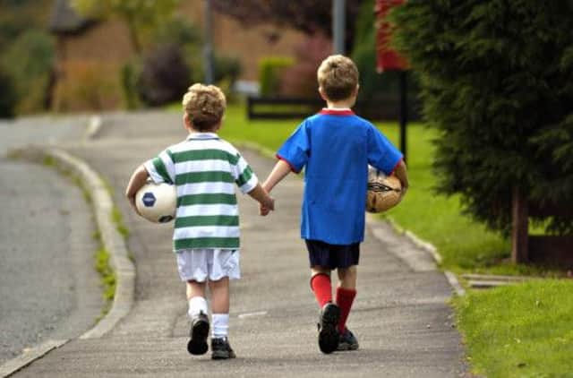 Striving for a better future for children in Scotland. Picture: Gareth Easton