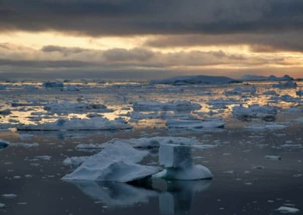The bill for dealing with gases from polar melt could near the total world GDP, it has been warned. Picture: Getty/AFP