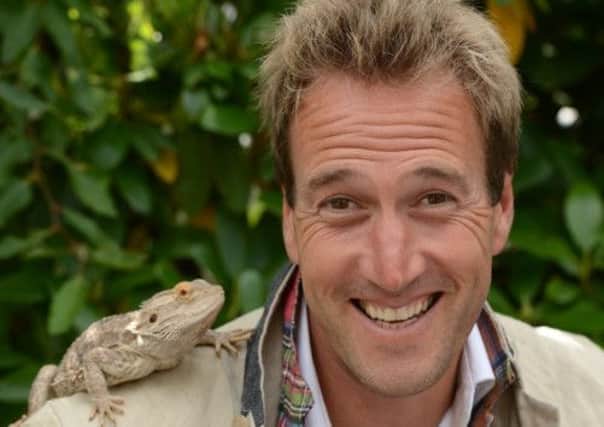 Ben Fogle, inset, will share reminiscences of his adventures