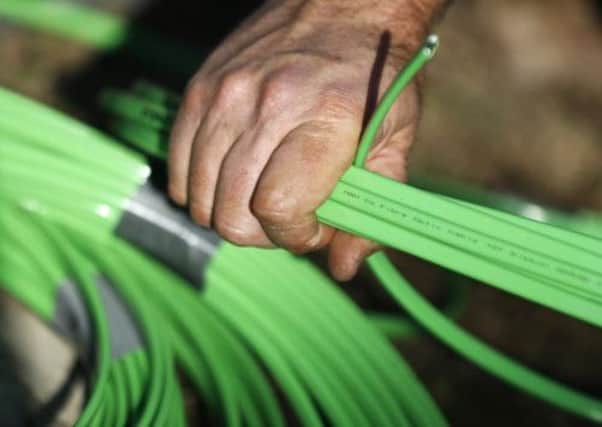 A superquarry near Lochaber is expected to receive a business boost after the installation of a satellite system to provide broadband internet. Picture: Reuters