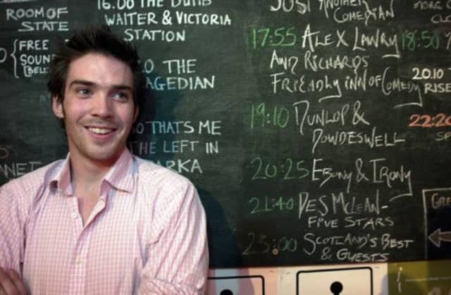 Ed Bartlam co-founded the Underbelly venue 13 years ago. Picture: Graeme Robertson
