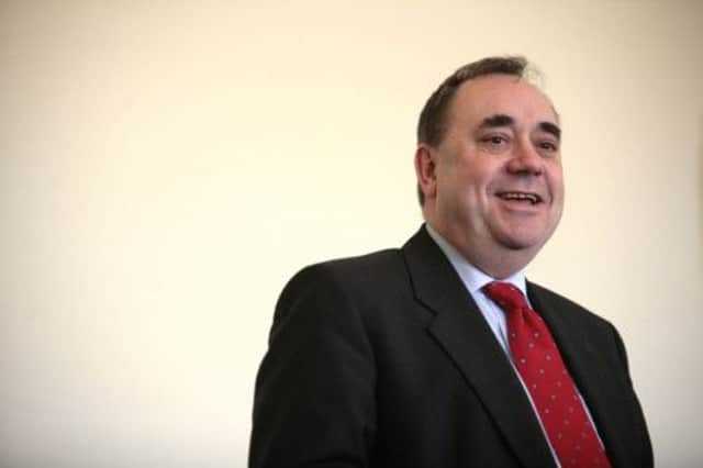 Many Scots have been asking when Alex Salmond 'is going to take off the gloves'. Picture: Ian Rutherford