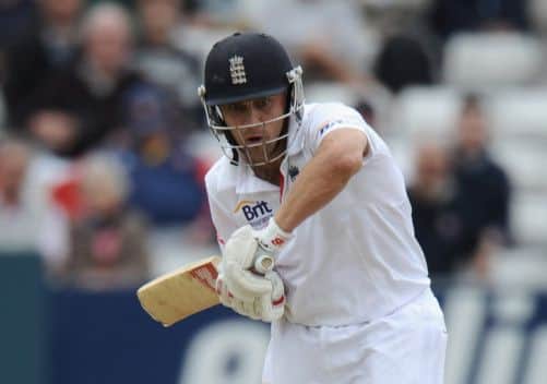 Jonathan Trott has scored a 40 and 50 in the series, but has yet to make a hundred, something he is anxious to remedy. Picture: Getty