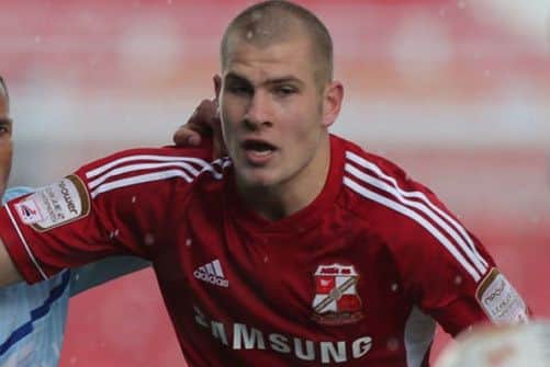 James Collins will add some much-needed fire power to the Hibs forward line. Picture: PA