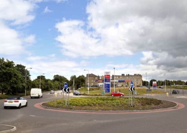 The incident took place outside Musselburgh's Tesco Extra store. Picture: Johnston Press