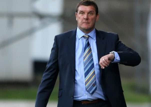 St Johnstone Manager Tommy Wright. Picture: PA