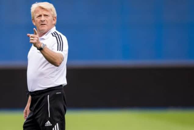 Scotland manager Gordon Strachan wants to build on the win in Croatia. Picture: SNS