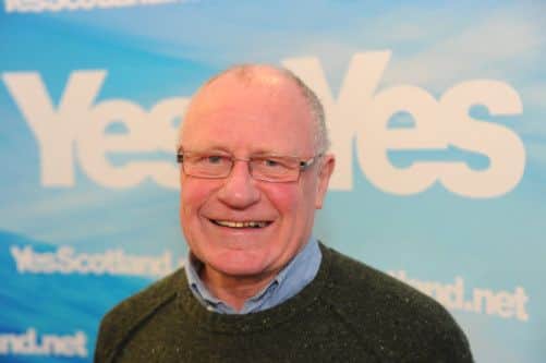 Yes Scotland chairman Dennis Canavan. Picture: Robert Perry